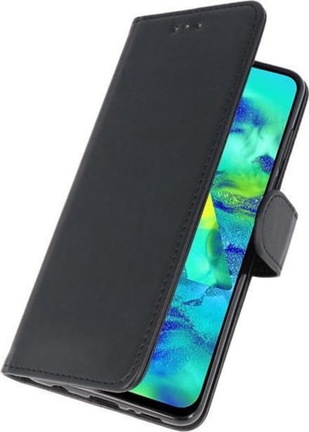 Bookstyle Wallet Cases Hoes voor iPhone 11 Pro Max Zwart