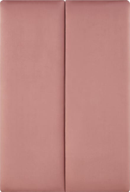 Gestoffeerde wandpanelen Carpino set van 2 fluweel 90x30 cm roze [neu.haus]