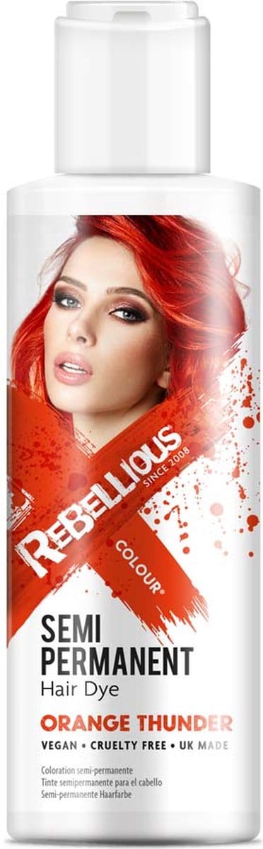 PaintGlow semi permanente haarverf Orange Thunder - 100ml