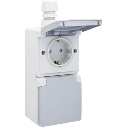 Niko New Hydro Wandcontactdoos (WCD Schakelmateriaal) - 700-37842 - E2PP3