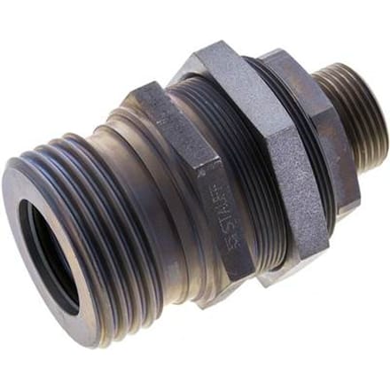 Stalen Hydraulische Koppeling Snelkoppeling 20 mm S Snijring ISO 14540/8434-1 D M54 x 4