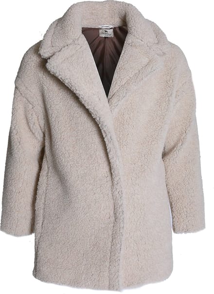 Alwero jas Teddy mid light Sand Brown XS/S