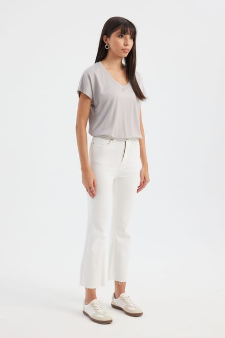 Scoop Necks Relaxed T-shirt