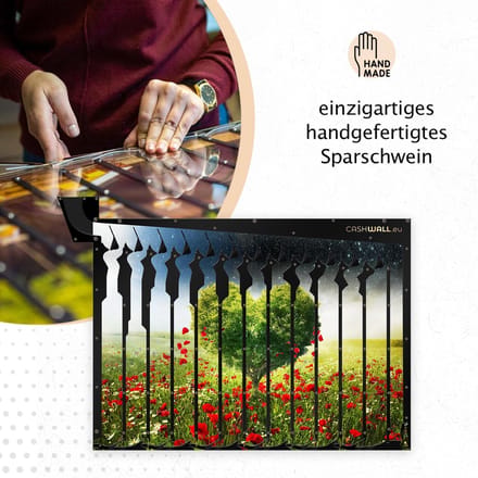 Spaarpot Jaarlijkse Uitdaging - Geld Spaar Varken - Geld Besparen - Niet Te Openen - 50x70x5 cm - Bugatti