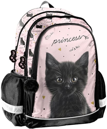 PASO Rugzak - Kitten - 38 x 28 x 15 cm - Polyester