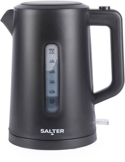 Salter Dusk Elektrische Waterkoker - 1,7L Capaciteit - Mat Zwart