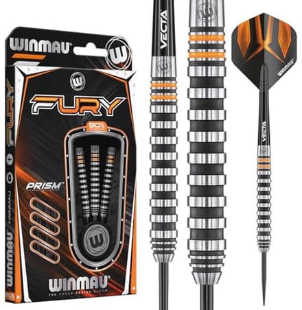 Tungsten Dartpijlen 22-28 Gram met Prisma Flights en Vectaschachten