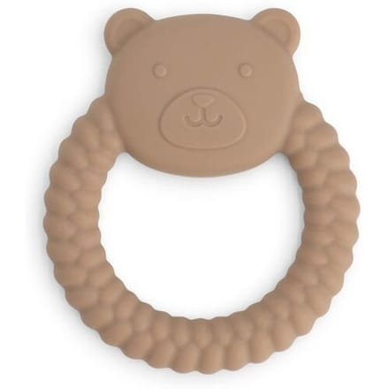 Prénatal siliconen bijtring beer Brown unisex