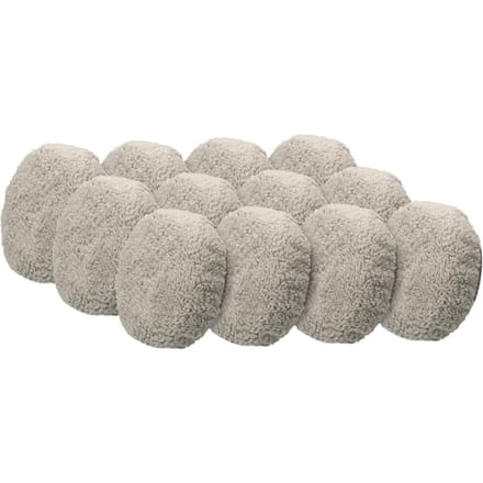 Wasbare dweildoekvervanging voor HOBOT 168/188 Glazenwasrobot Microfiber 12 PCS grijs