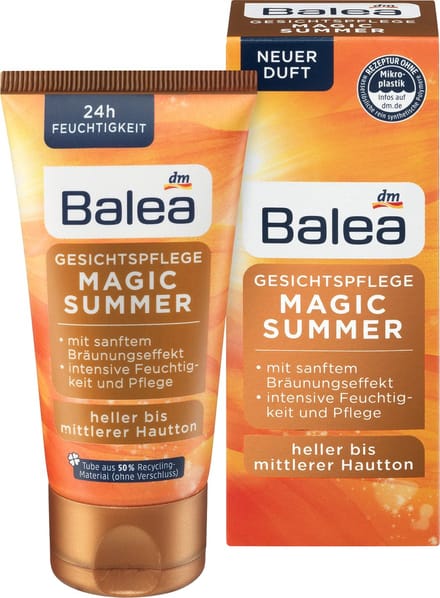 Balea Magic Summer Gezichtsverzorging, 50 ml