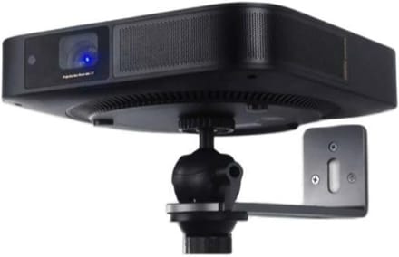 Projector Beugel - Muurbeugel Projectorstandaard - Thuisbioscoop Inrichting - Universele Aluminium Constructie - Wit