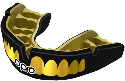 Opro Instant Custom Dentist Fit Teeth Mouthguard Hockey Bitje - Maat L