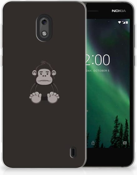 Nokia 2 Telefoonhoesje met Naam Gorilla