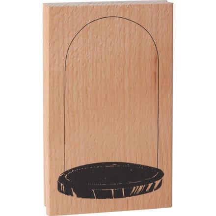 Maxi stempel "Glazen stolp"