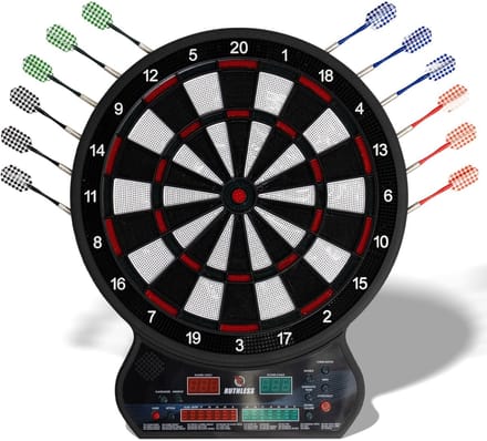 Elektronisch Dartbord Soft Tip voor 8 Spelers met 27 Spellen