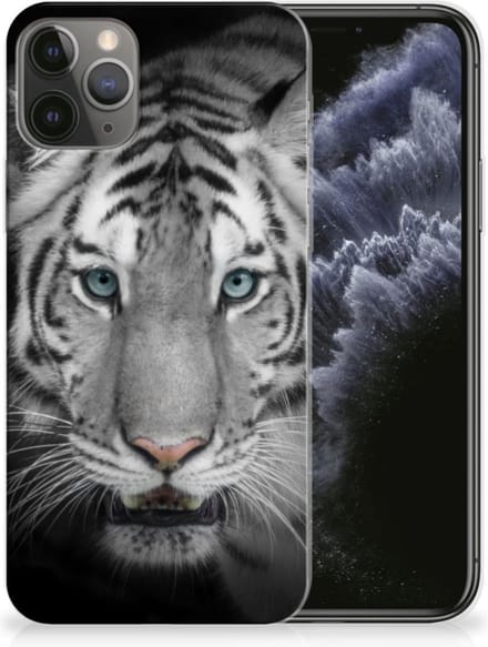 Apple iPhone 11 Pro TPU Hoesje Tijger