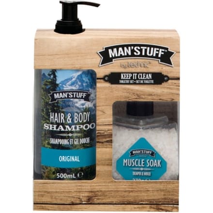 Man's Stuff Keep It Clean Badset