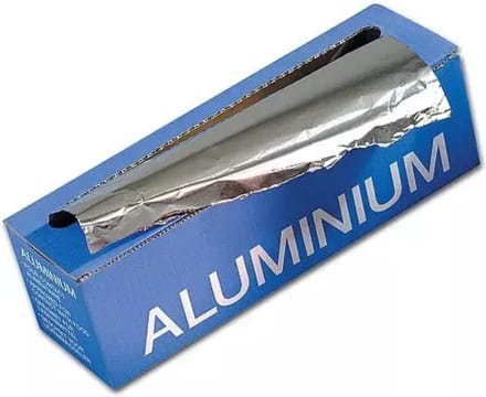 Aluminiumfolie 45cm x 150m Afscheurdoos