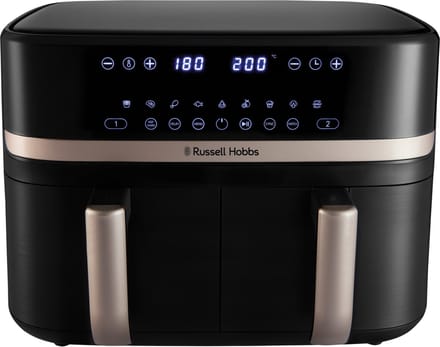 Russell Hobbs Satisfry Dual Basket 9L Airfryer - Heteluchtfriteuse - 27680-56