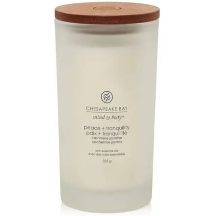 Chesapeake Bay Peace & Tranquility - Cashmere Jasmine Grote Geurkaars - 70 branduren