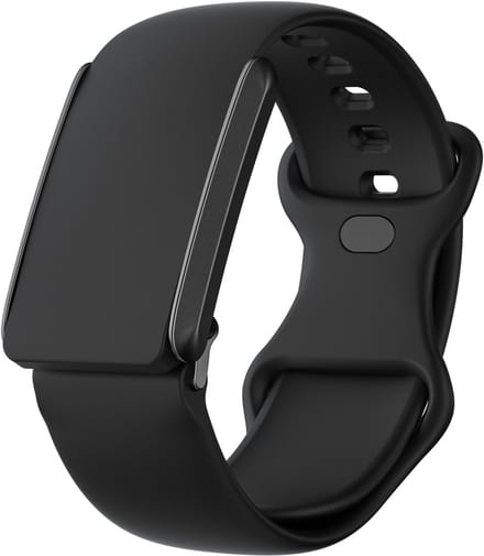 Strap-it Siliconen bandje met druksluiting - geschikt voor de Whoop 4.0 (zwart)