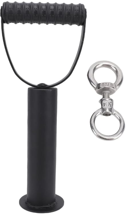 Dailygoods - Belastbare Halterschijf Kettlebell-handgreep, Draagvermogen 100 Kg
