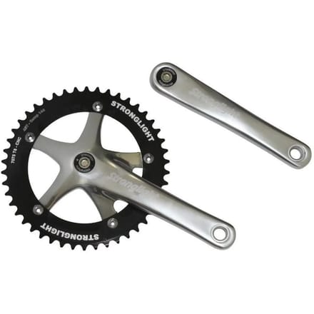 Crankstel road track vierkante as Stronglight Piste Track 2000 Jis 170 mm 46D. 1''1-8 Diam 144