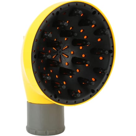 Diffuseur de Cheveux Universel Professionnel Sèche-Cheveux Diffuseur pour Cheveux Bouclés OndulésJaune jaune