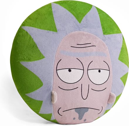 Rick and Morty - Rick's Gezicht Sierkussen 36 cm