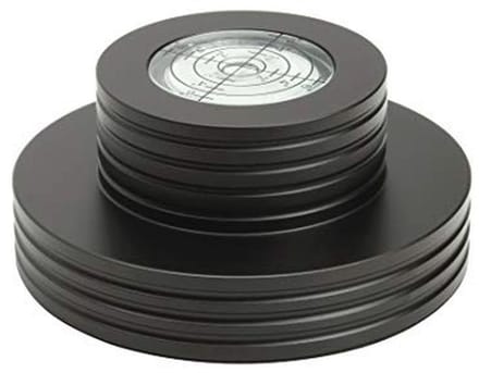 Platenspeler Stabilizer met Libel - 300 g Gewicht, Aluminium, Zwart