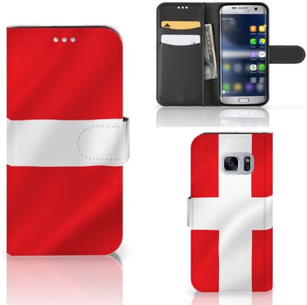 Samsung Galaxy S7 Bookstyle Case Denemarken