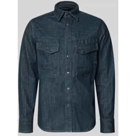 Regular fit Jeanshemd met borstzakken Model 'Dakota'