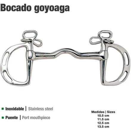 Mors voor paard met brug Zaldi Goyoaga 21101