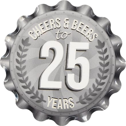 Cap coaster - 25