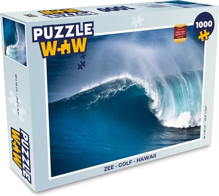 Puzzel Zee - Golf - Hawaii - Legpuzzel - Puzzel 1000 stukjes volwassenen
