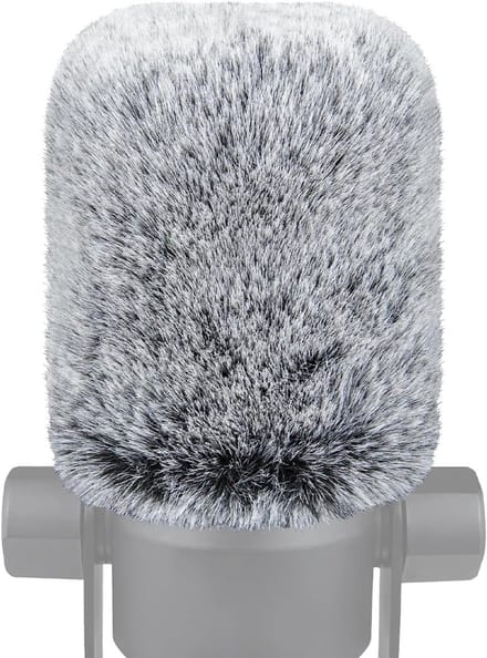 Microfoon Furry Windscreen voor PodMic - Cardioïde Dynamische Broadcast Wind Muff en Pop Filter Accessoire
