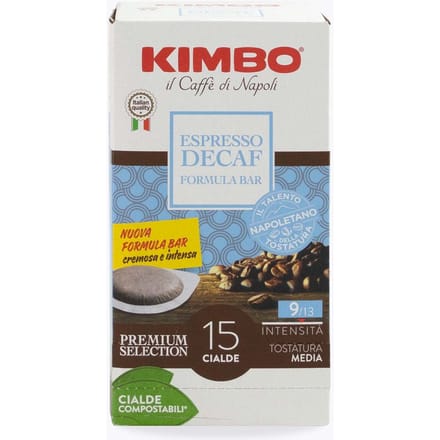 Kimbo Espresso Decaffeinato 15 E.S.E. pods