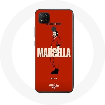 Coque Xiaomi Redmi 9C La casa de papel Marsella dessin