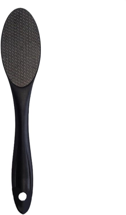 Voetvijl Rasp - Huidverzorging Tool - Huidglad Maken - Ergonomisch Handvat - 26 cm Lengte - Grijs