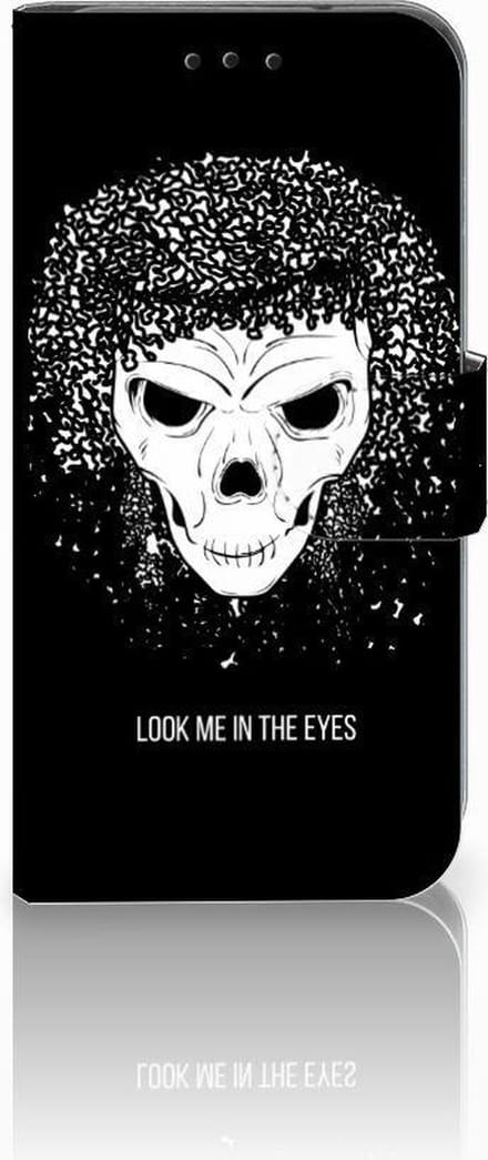 Telefoonhoesje met Naam Samsung Galaxy S10e Skull Hair