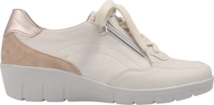 Semler Softina Beige Veterschoen Rits Judith J7245-210-126