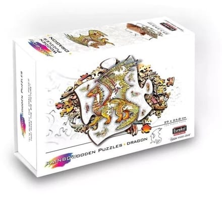 Eureka Rainbo Houten Puzzel Draak 104pcs