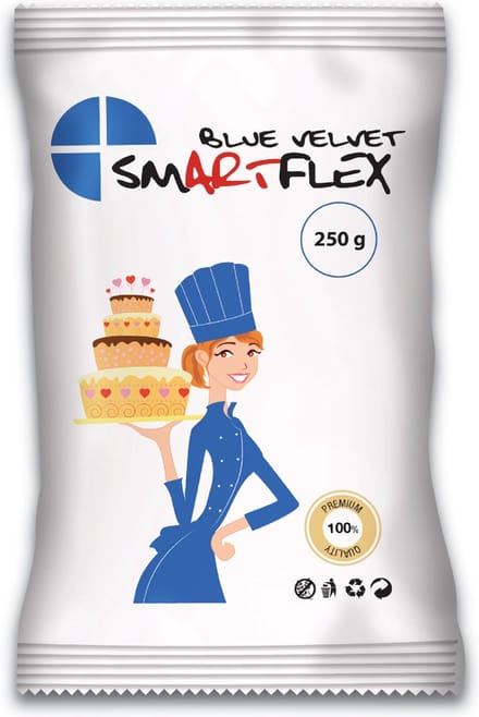 Smartflex Fondant - Blauw Velvet - 250g