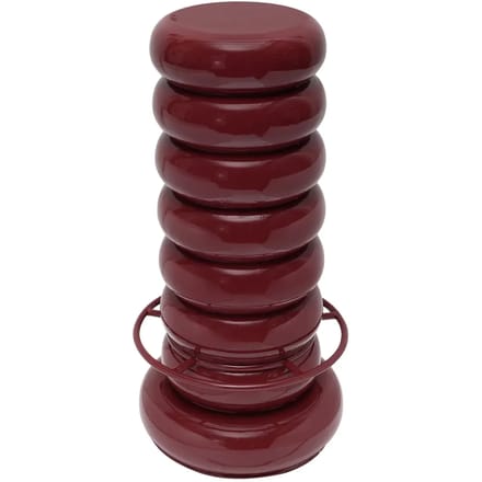 Leitmotiv Kruk Jill - Rood - 40x40x79cm - Modern