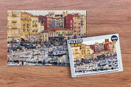 Puzzel Haven - Nice - Frankrijk - Legpuzzel - Puzzel 1000 stukjes volwassenen