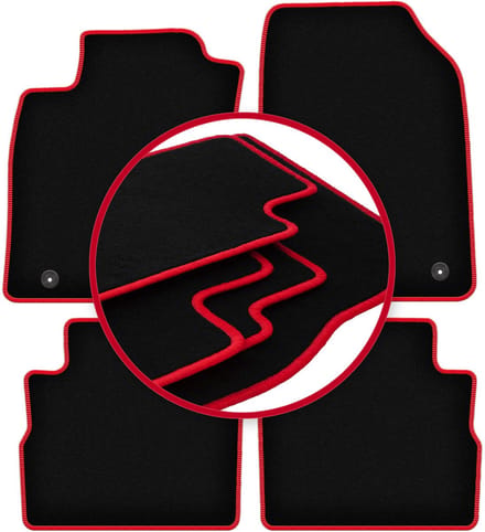 CARLUX-RED automatten voor: Opel Vectra C stationwagen (2003-2008)