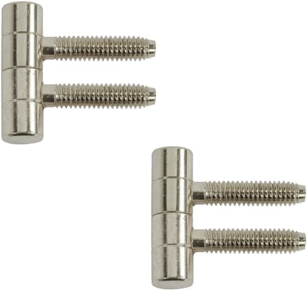 Meubel-inboorpaumelle 11mm gegalvaniseerd 2 stuks