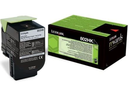 Tonercartridge lexmark 80c2hk0 prebate zwart