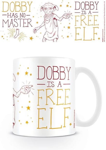 Pyramid International Harry Potter Mok/beker Dobby Wit
