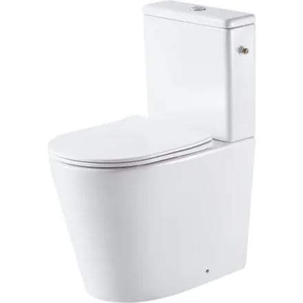 Aquavive Duoblok Toilet Esino Met Randloze Toiletpot - Wit